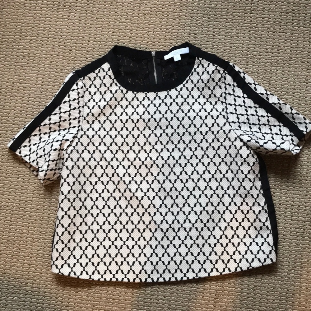 Piperlime lace backed top